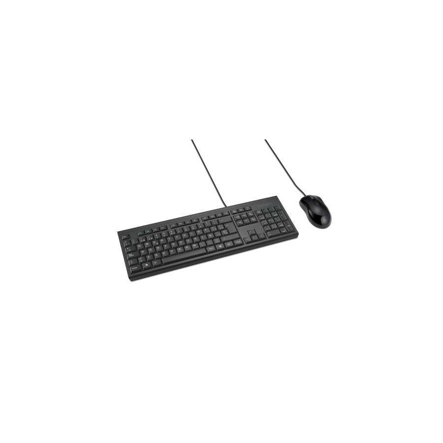 32260-CONJUNTO DE RATON Y TECLADO MODELO KM100 EQ CON CABLE COLOR NEGRO KENSINGTON K75452ES