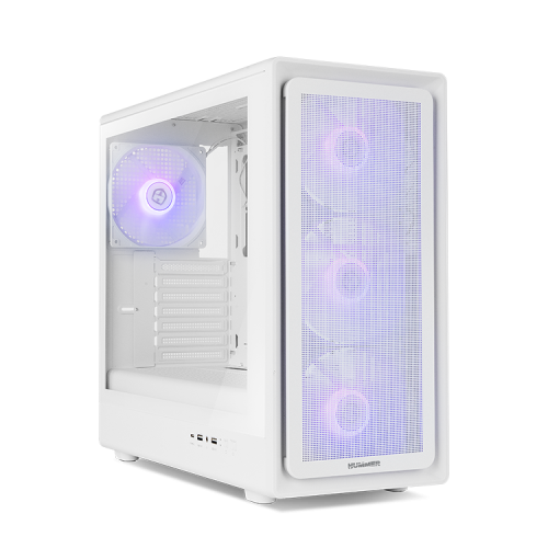 32279-NOX Hummer NXHUMMERAEROWH carcasa de ordenador Midi Tower Blanco