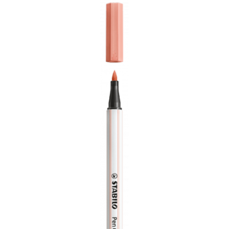 3228-ROTULADOR PUNTA FIBRA PINCEL PEN 68 BRUSH CARNE CLARO STABILO 568/26