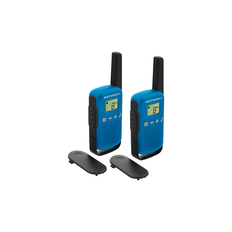 32302-PACK 2 WALKIE TALKIE T42 BLUE MOTOROLA 59T42BLUEPACK 32302-PACK 2 WALKIE TALKIE T42 BLUE MOTOROLA 59T42BLUEPACK