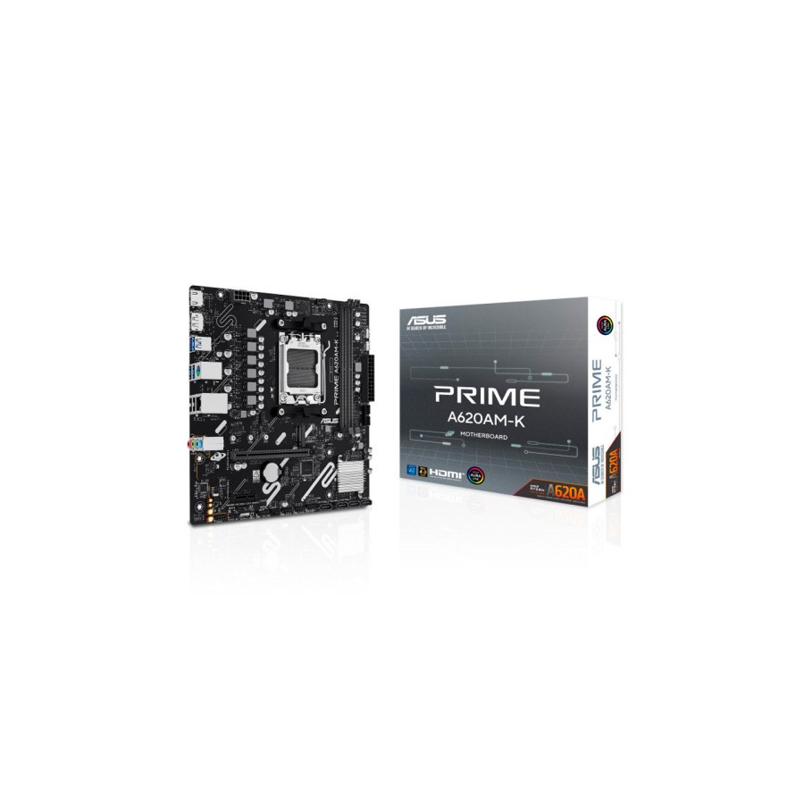 32333-PLACA ASUS PRIME A620AM-K,AMD,AM5,A620A,2DDR5,128GB,DP+HDMI,GBLAN,4SATA6+M.2,GBLAN,5USB3.2,MATX 32333-PLACA ASUS PRIME A620AM-K,AMD,AM5,A620A,2DDR5,128GB,DP+HDMI,GBLAN,4SATA6+M.2,GBLAN,5USB3.2,MATX
