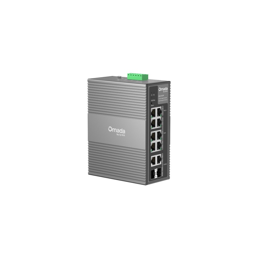 32345-TP-Link Omada IES210GPP switch Gestionado Gigabit Ethernet (10/100/1000) Energia sobre Ethernet (PoE) DIN rail Gri