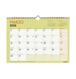 32359-CALENDARIO 2026 NEUTRO PARED ESCRIBIR GRAFIK A4 210X297MM FINOCAM 787220126