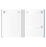 32384-AGENDA 2026 SYNCRO ESPIRAL DIA PAGINA 21 X 29 CM. AZUL DOHE 11625 - 26