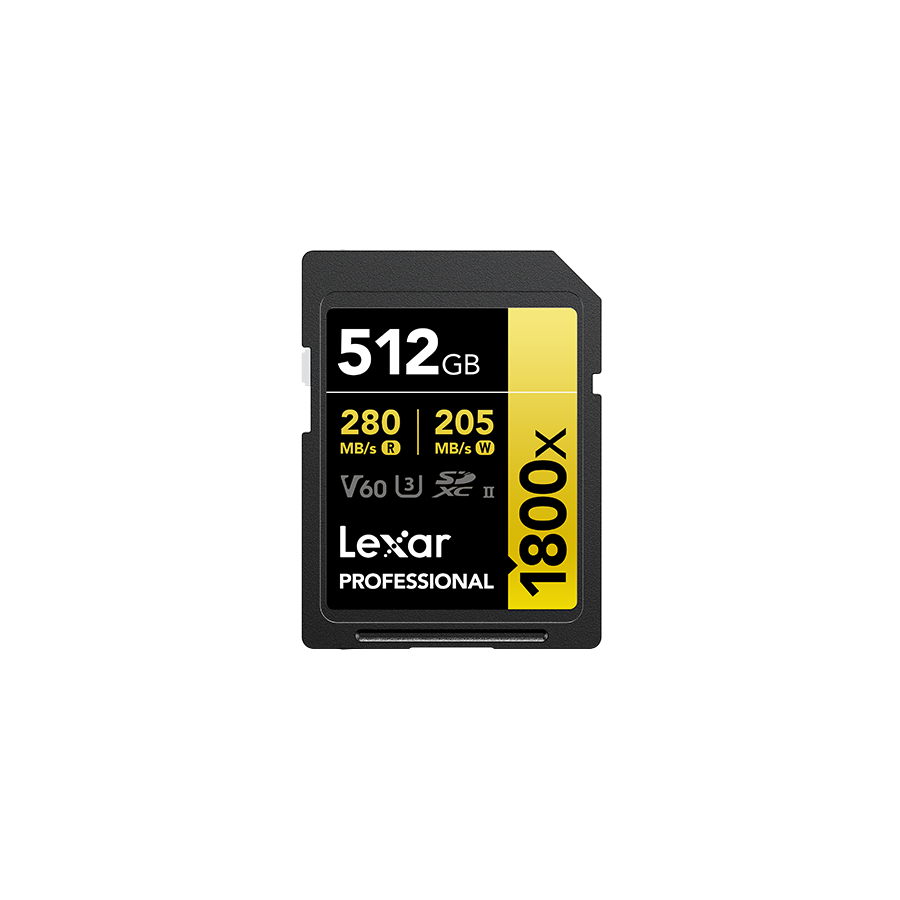 32391-Lexar Professional 1800x 512 GB SDXC UHS-II Clase 10 32391-Lexar Professional 1800x 512 GB SDXC UHS-II Clase 10