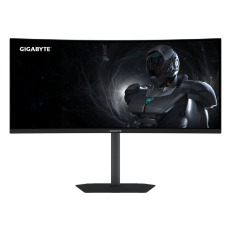 32411-GIGABYTE GS34WQCA Monitor Gaming Curvo 34" WQHD - 3440 x 1440, 1500R, 120Hz, 1ms, 300 cd/m2, FreeSync Premium, HDR