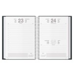 32412-AGENDA 2026 SEGOVIA ESPIRAL DIA PAGINA 14 X 20 CM. COLOR NEGRO CATALAN DOHE 12735 - 26