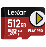 32460-Lexar PLAY PRO microSDXC 512 GB UHS-I Clase 3