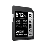 32612-Lexar Professional SILVER PLUS 512 GB SDXC UHS-I