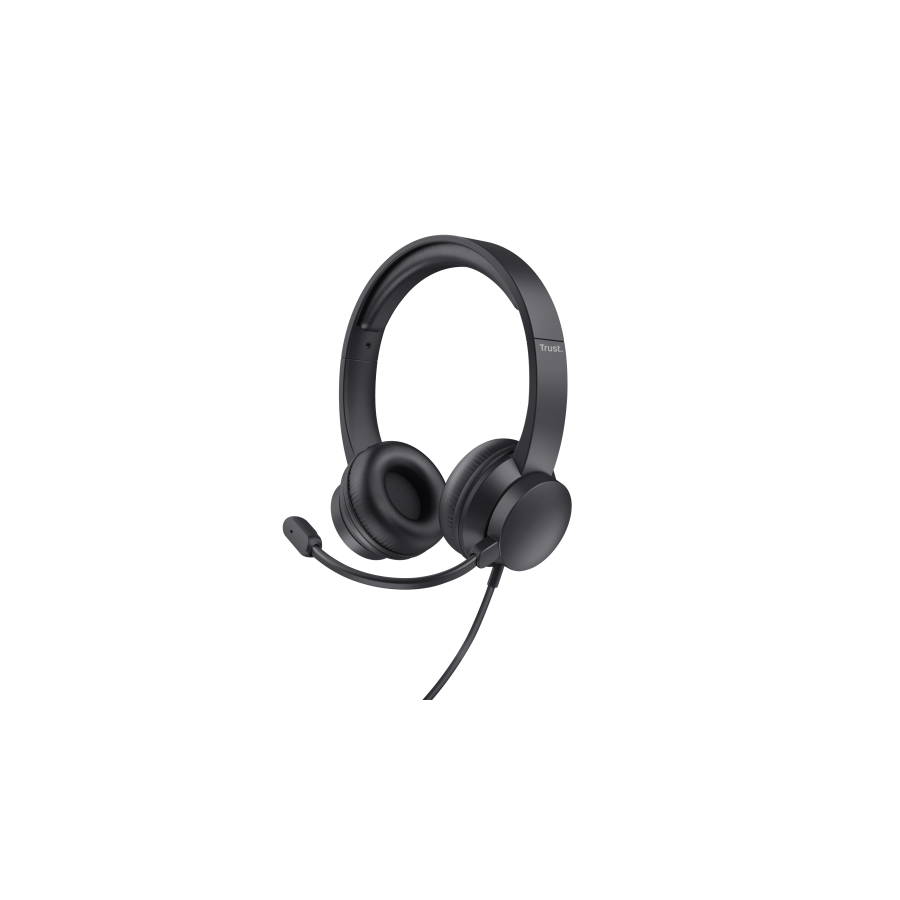 32625-Trust Ayda Auriculares Alambrico Diadema Llamadas/Musica Negro