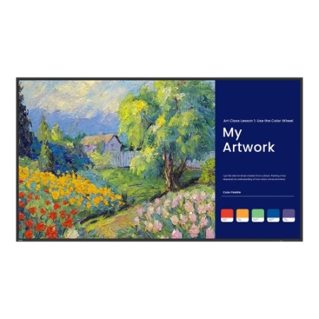 32760-BENQAV DIGITAL SIGNAGE SL8604 (9H.S3PTB.DE2) 65", 24/7 ANDROID 13.0, 8GB 64GB, 500 NITS, 3840 X 2160, REMOTE CONTR