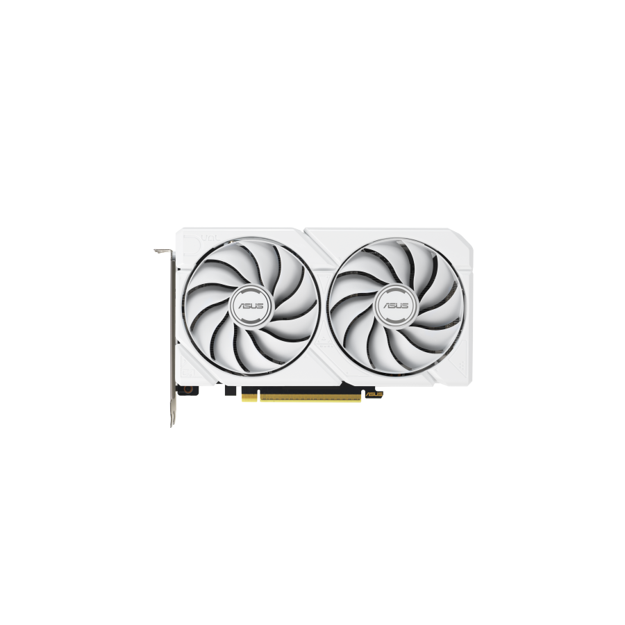 32789-ASUS Dual -RX9060XT-16G-WHITE AMD Radeon RX 9060 XT 16 GB GDDR6