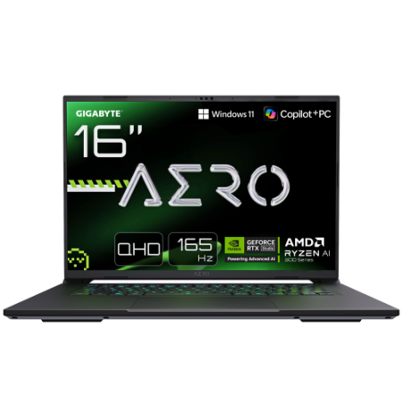32802-GIGABYTE AERO X16 1WH93PTC64DH ordenador portatil Copilot+ PC AMD Ryzen AI 7 350 Portatil 40,6 cm (16") WQXGA 32 G