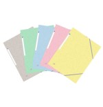 32873-CARPETA DE GOMAS CON SOLAPAS TOP FILE+ TB A4+ - SURTIDO PASTEL OXFORD 400117805