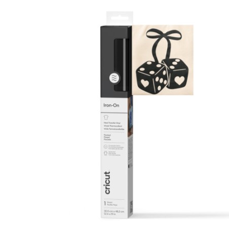 33377-Cricut 2011788 vinilo de transferencia termica Rollo de vinilo de termotransferencia Vinilo de termotransferencia