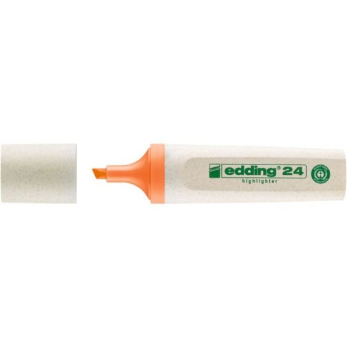 33394-MARCADOR FLUORESCENTE ECOLINE 24 COLOR NARANJA EDDING 24-006