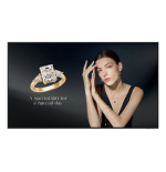 33604-Samsung QH115F-X Pantalla plana para senalizacion digital 2,92 m (115") LCD Wifi 1000 cd / m2 4K Ultra HD Negro Ti