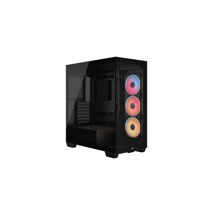 33657-Corsair Midi Tower 3500X LXR LINK TG Negro