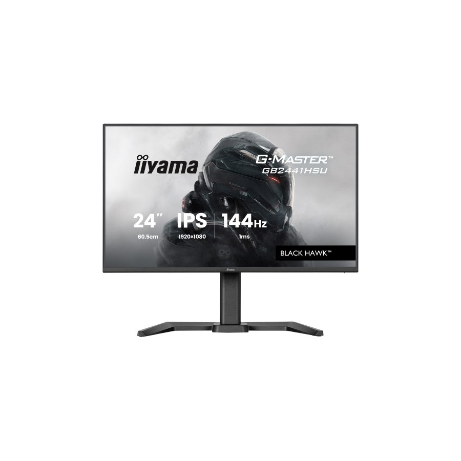 33723-MONITOR IIYAMA 24 PULGADAS RESOLUCION FULL HD (1920X1080), PANEL IPS, 1 MS (MPRT), 100 HZ, BRILLO 250, CONTRASTE 1