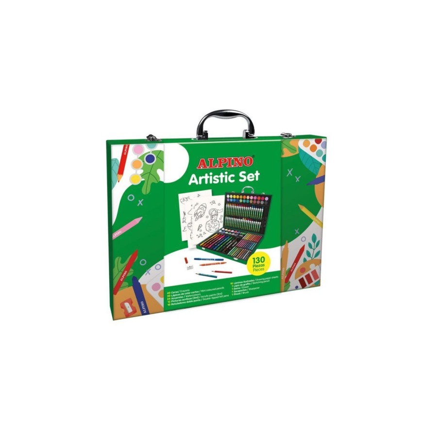 33817-SET ARTISTIC 130 PIEZAS ALPINO UA000570