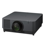 33929-PROYECTOR SONY LASER / PHOSHPOR INSTALLATION COLOR BLACK LENTE INTERCHANGEABLE LENS RESOL.WUXGA (1920X1200) BRILLO