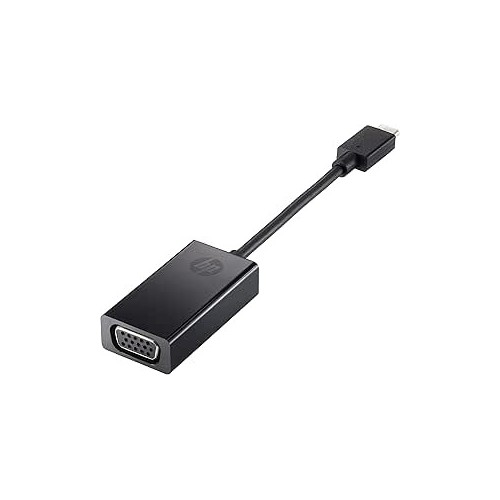 33976-HP USB-C to VGA Adapter Adaptador grafico USB Negro