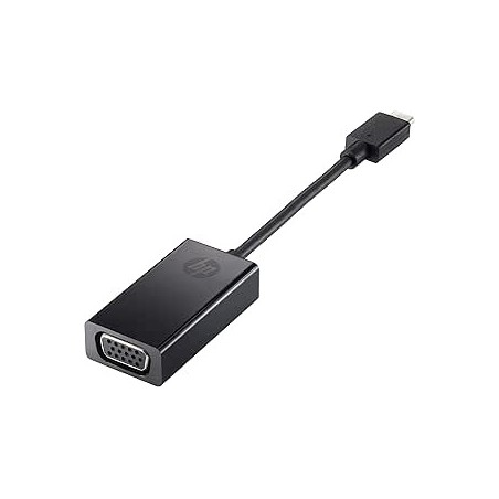 33976-HP USB-C to VGA Adapter Adaptador grafico USB Negro