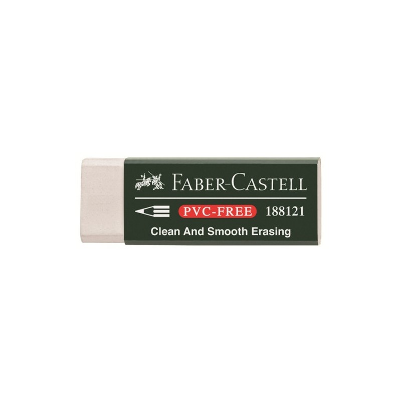 3402-Faber-Castell 188121 goma Plastico Blanco 1 pieza(s) 3402-Faber-Castell 188121 goma Plastico Blanco 1 pieza(s)