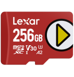 34129-Lexar LMSPLAY256G-BNSNG memoria flash 256 GB MicroSDXC UHS-I Clase 10