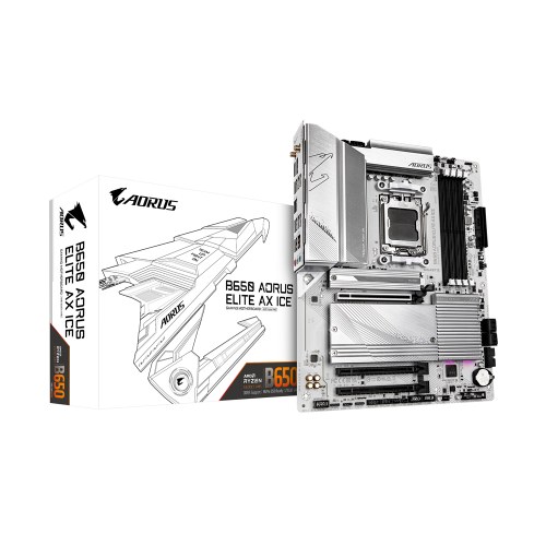 34165-Gigabyte B650 AORUS ELITE AX ICE placa base AMD B650 Zocalo AM5 ATX