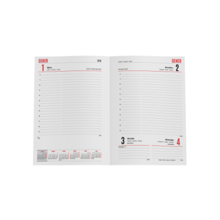 34172-AGENDA 2026 PARIS D/P 15X21 AZUL MARINO CATALAN 356422