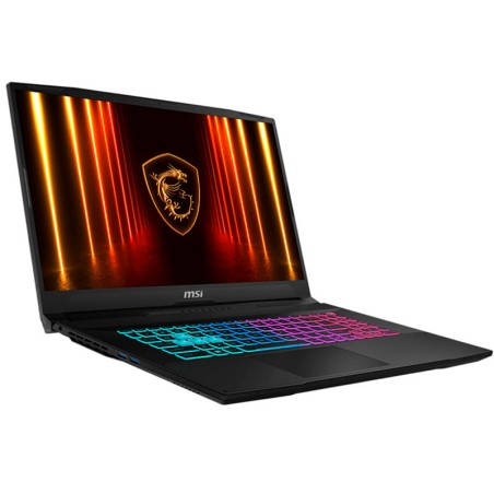 34220-PORTATIL MSI KATANA 17 HX B14WGK-034XES. 17.3" FHD (1920*1080), 144HZ. I9-14900HX. RTX 5070 GDDR7 8GB. DDR5 16GB*2