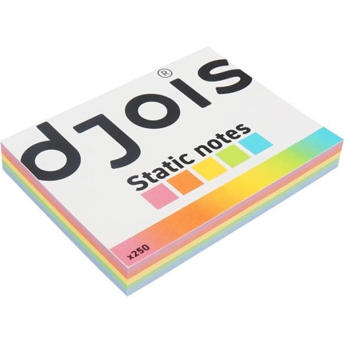 34233-BLOC 250 NOTAS ELECTROSTATICAS (L) 200X100MM. 5 COLORES SURTIDOS TARIFOLD 200612