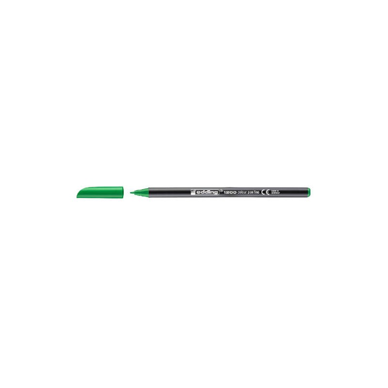 3424-ROTULADOR PUNTA FINA 1200 VERDE FLUORESCENTE EDDING 1200-64