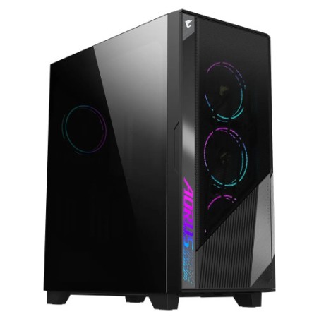 34379-GIGABYTE GB-AC500G ST carcasa de ordenador Midi Tower Negro