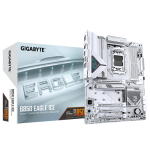 34454-PLACA GIGABYTE B850 EAGLE ICE (BLANCO),AMD,AM5,B850,4DDR5,256GB,1HDMI+1DP,4SATA3+3M.2,2.5GBE,5USB3.2,ATX