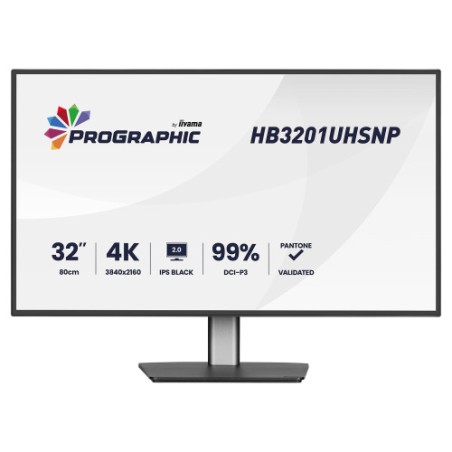 34480-MONITOR IIYAMA, 31.5 PULGADAS, 80 CM, IPS PANEL TECHNOLOGY LED, 3840X2160, 60HZ