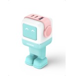 34540-Ugreen Uno RG 65W 3-Port GaN Fast Charger pink blue Ordenador portatil, Telefono movil, Portatil, Tableta, Telefon