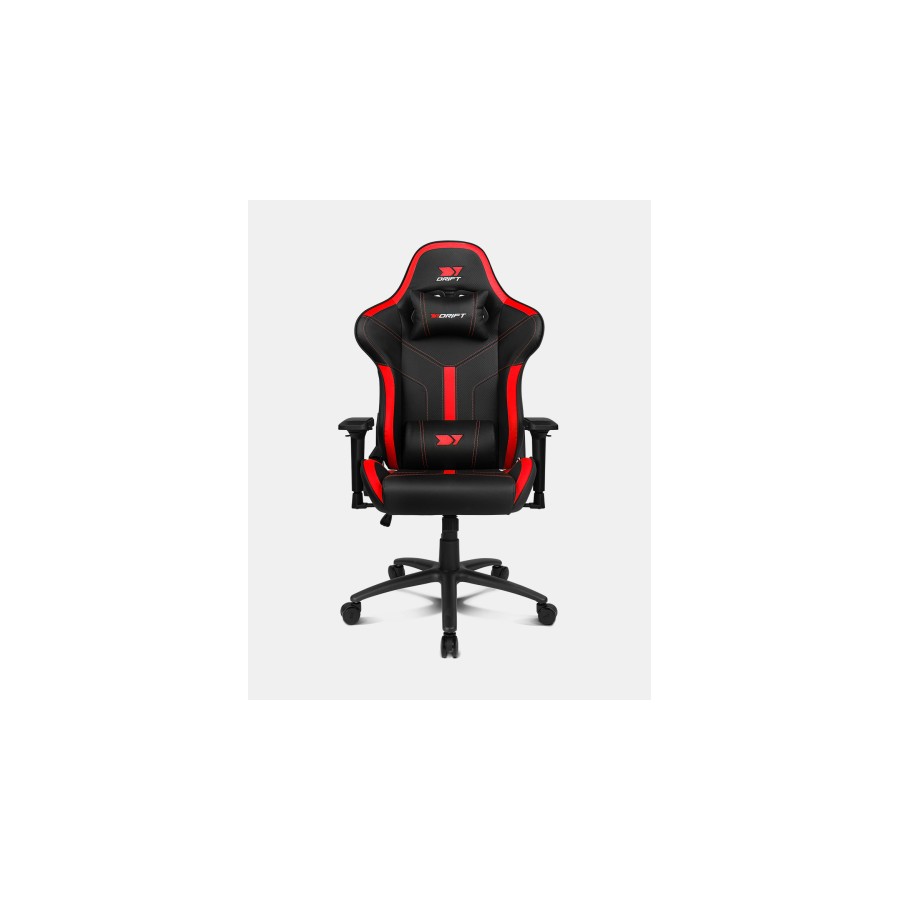 34656-DRIFT DR350 Butaca para jugar Asiento acolchado Negro, Rojo
