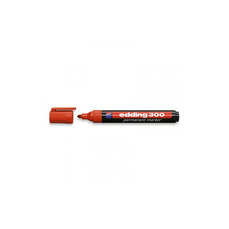 3473-MARCADOR PERMANENTE PUNTA REDONDA 1.5-3MM 300 ROJO EDDING 300-02 3473-MARCADOR PERMANENTE PUNTA REDONDA 1.5-3MM 300 ROJO EDDING 300-02