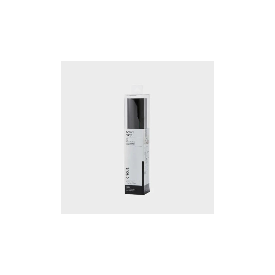 34774-CRICUT SMART VINYL PERMANENT 33X91CM 1 SHEET (SHIMMER BLACK)