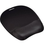 34814-ALFOMBRILLA CON REPOSAMUNECAS BREYTA NEGRO RECICLADO FELLOWES 100142555