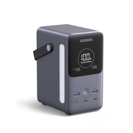 34924-Ugreen Nexode Power Bank 48000 mAh Litio Gris