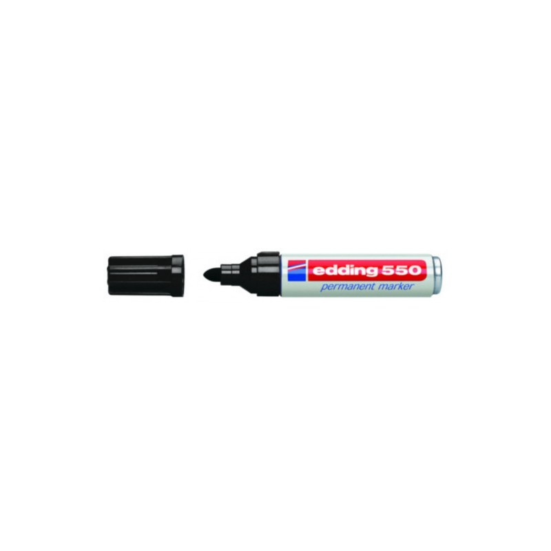 3507-MARCADOR PERMANENTE PUNTA REDONDA 3-4MM 550 NEGRO EDDING 550-01 3507-MARCADOR PERMANENTE PUNTA REDONDA 3-4MM 550 NEGRO EDDING 550-01