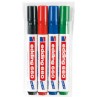 3514-ESTUCHE 4 MARCADORES 660 PIZARRA BLANCA SURTIDOS EDDING 660/4 S