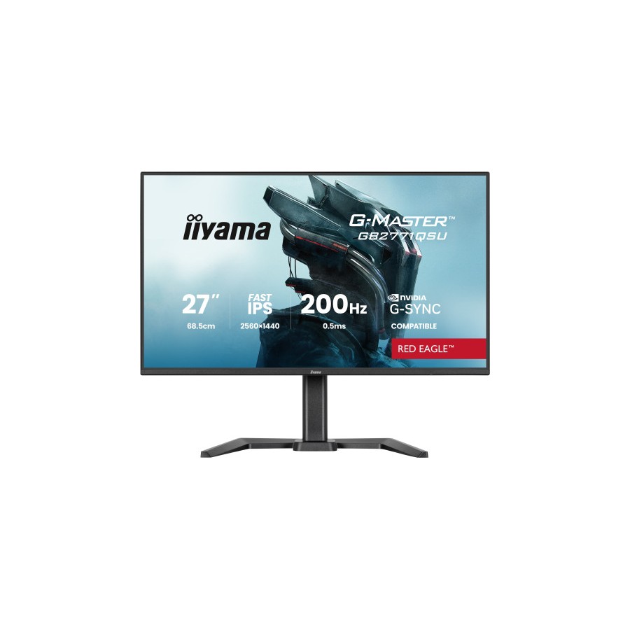 35151-iiyama GB2771QSU-B1 pantalla para PC 68,6 cm (27") 2560 x 1440 Pixeles Wide Quad HD Negro