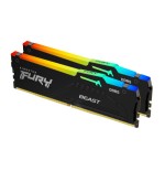 35183-MEMORIA KINGSTON 32GB KIT2 6000MT/S DDR5 CL36   FURY BEAST RGB EXPO - KF560C36BBE2AK2-32