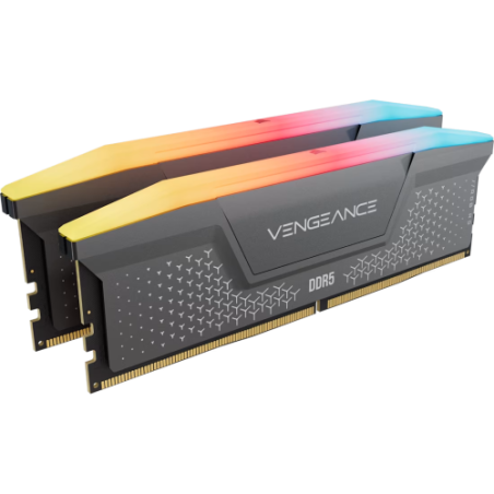 35267-MEMORIA CORSAIR DDR5 32GB 2X16GB PC5600 VENGEANCE RGB CMG32GX5M2B5600Z40