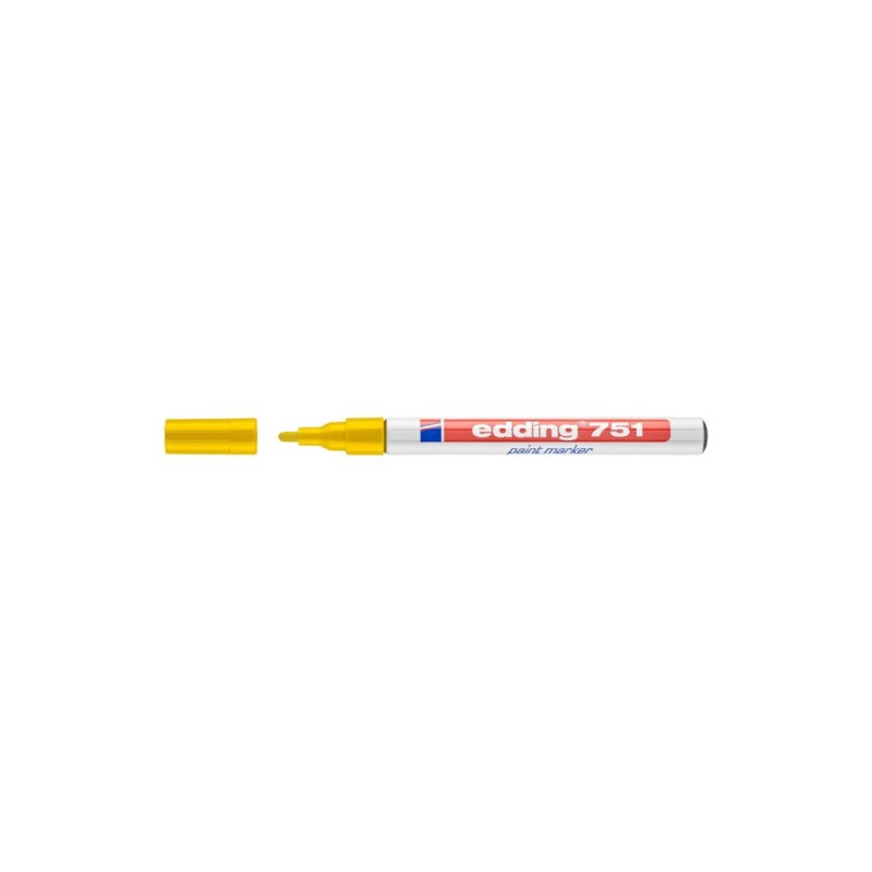 3533-MARCADOR PERMANENTE 1-2MM 751 AMARILLO EDDING 751-05