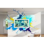 35543-SAMSUNG SMARTV THE FRAME QLED 4K TV 43", TQ43LS03BGUXXC, 120HZ, DOLBY ATMOS, 40W, BIXBY, ALEXA, GOOGLE ASSISTAND,